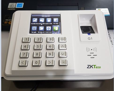 Máy chấm công bằng vân tay ZKteco G1